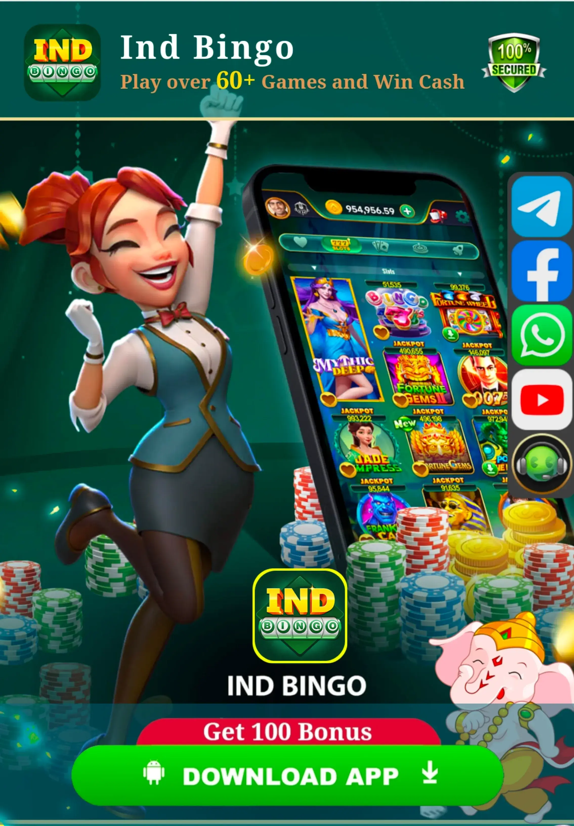 Ind Bingo APK download banner