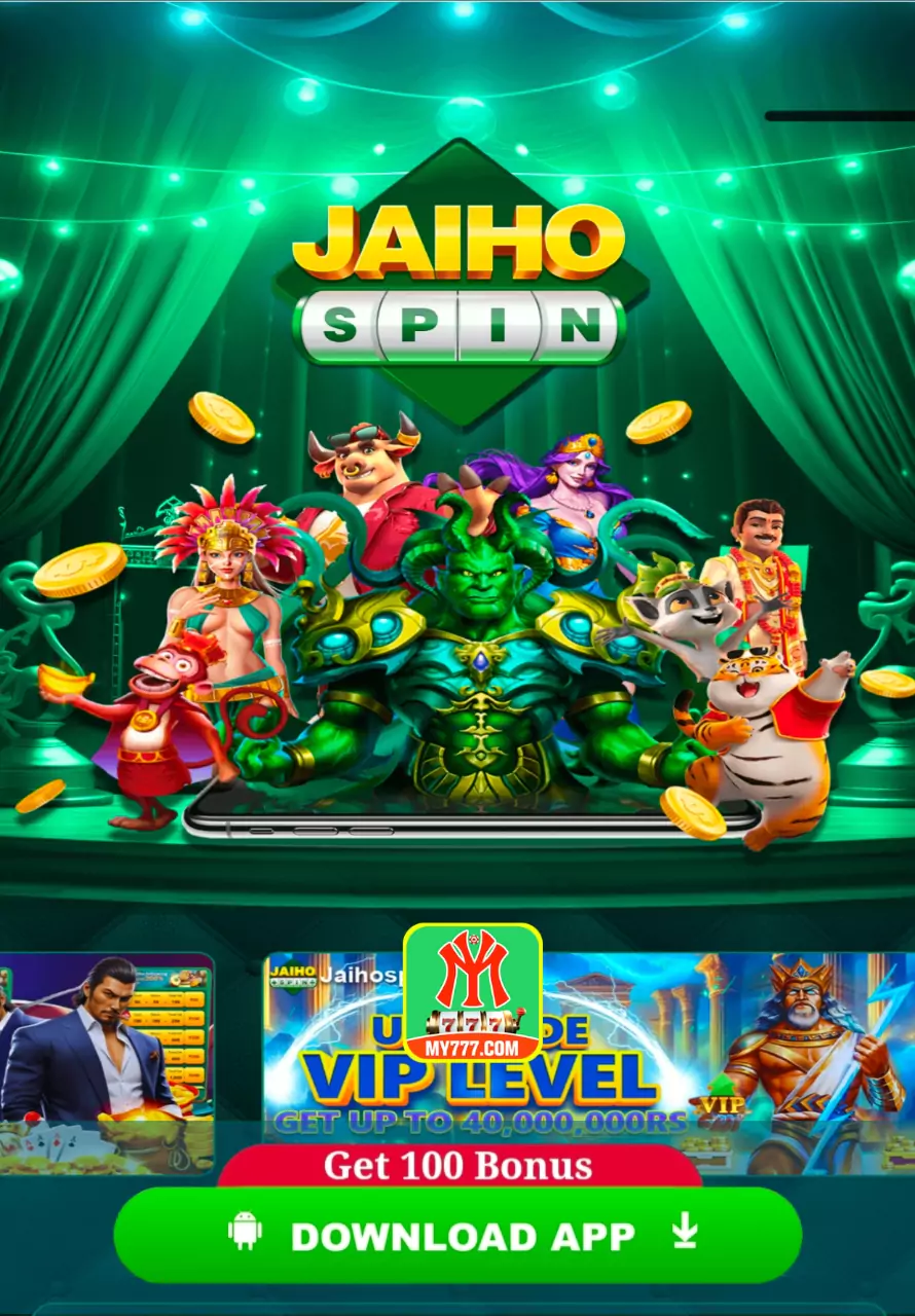 Jaiho Spin APK download banner